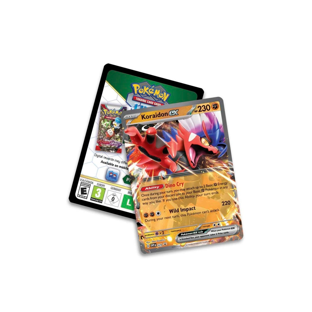 Pokémon TCG: Paldea Legends Tin (Koraidon ex)