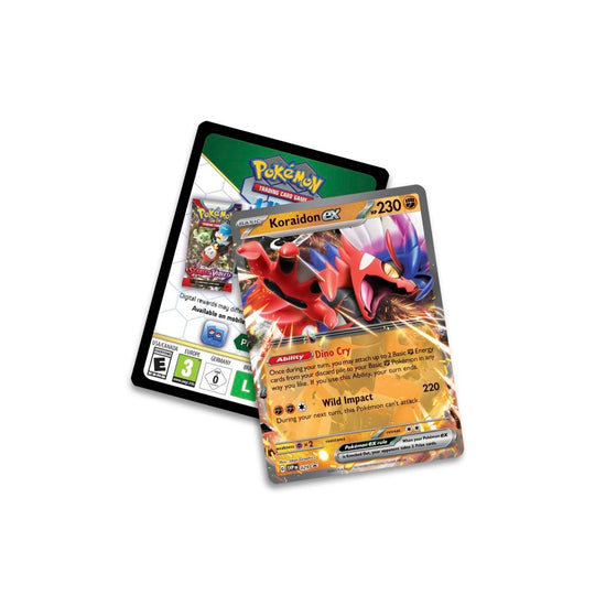 Pokémon TCG: Paldea Legends Tin (Koraidon ex)