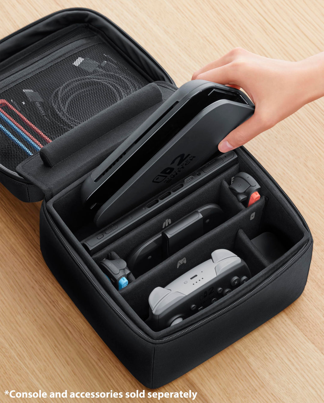 Nintendo Switch 2 Black All-in-One Carrying Case