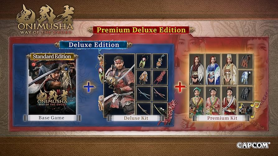 Onimusha Way of the Sword Premium Deluxe (PlayStation 5)