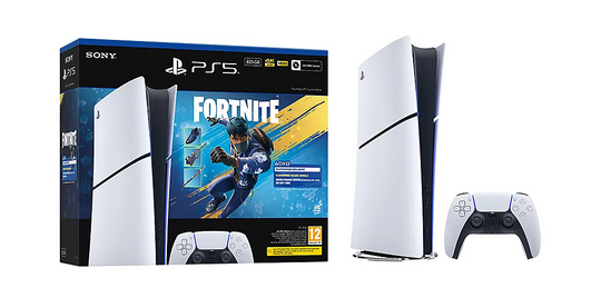 PlayStation 5 Slim Digital Edition Console Fortnite Flowering Chaos Bundle