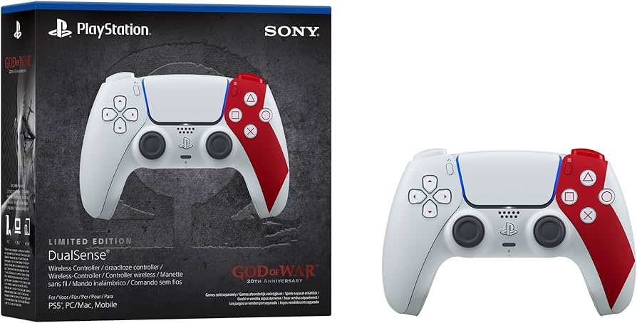 DualSense Wireless Controller – God of War™ 20th Anniversary Limited Edition