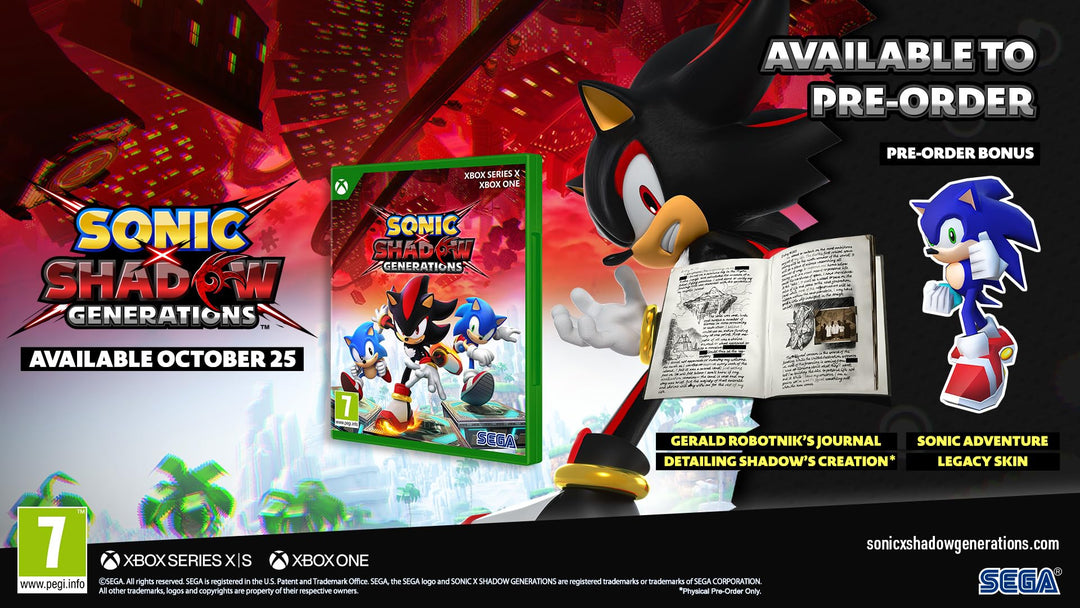 Sonic X Shadow Generations (Xbox Series X)