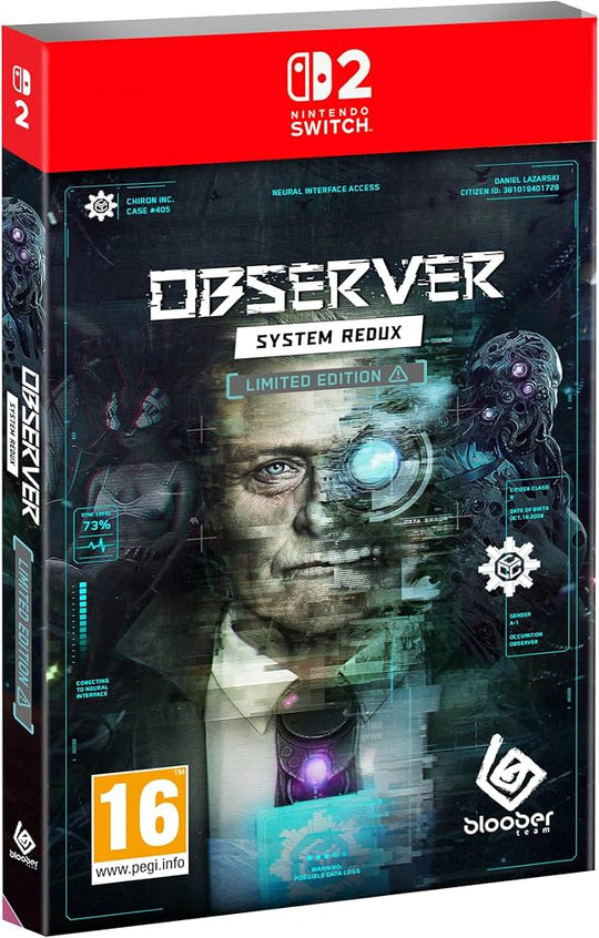 Observer System Redux Limited Edition (Switch 2)
