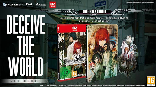 STEINS;GATE RE:BOOT - Steelbook Edition (Switch 2)