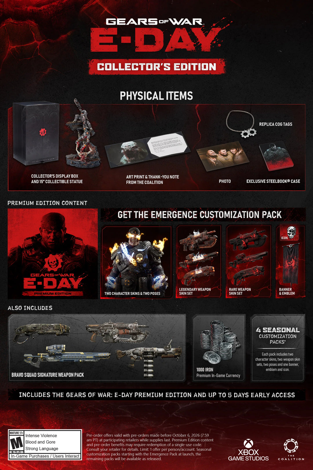 Gears of War: E-Day Collector’s Edition (PC)
