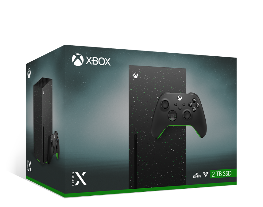 Xbox Series X - 2TB Galaxy Black Special Edition
