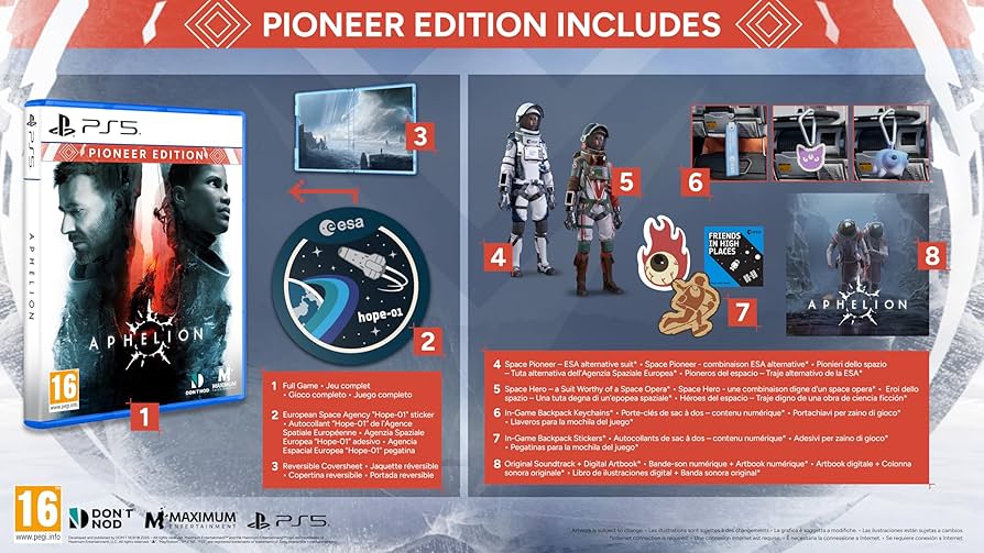 Aphelion: Pioneer Edition (PlayStation 5)