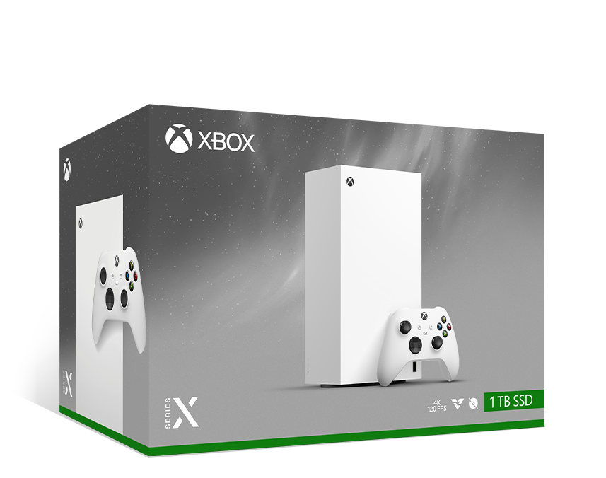 Xbox Series X - 1TB Digital Edition (White)