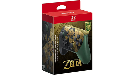Nintendo Switch 2 Pro Controller The Legend of Zelda – 40th Anniversary Edition