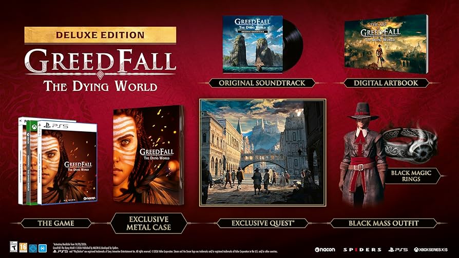 Greedfall: The Dying World - Deluxe Edition (PlayStation 5)