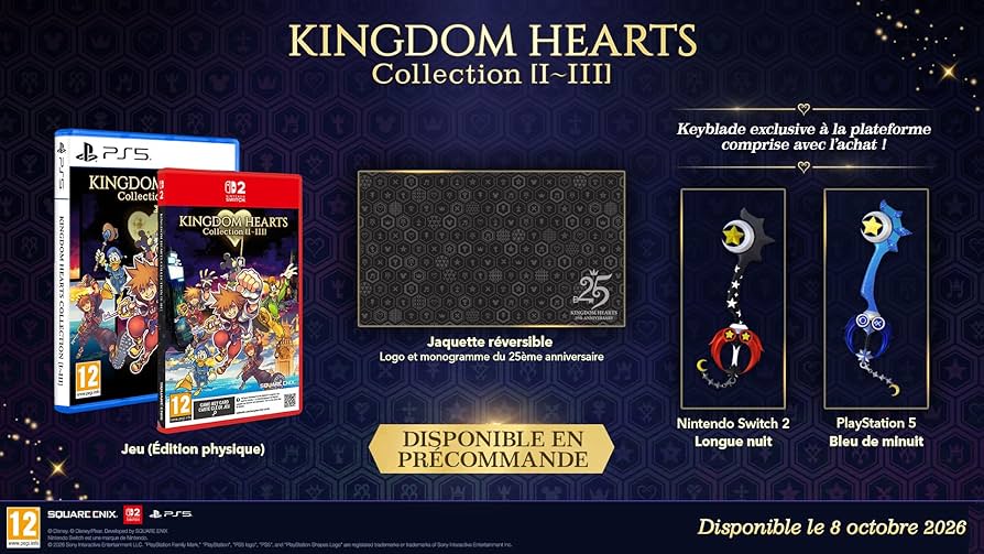 KINGDOM HEARTS Collection [I-III] (Switch 2)