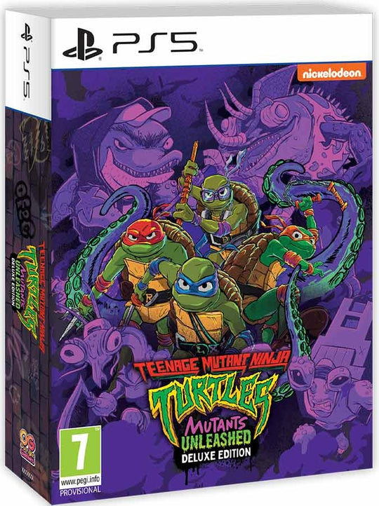 TMNT Mutants Unleashed: Deluxe Edition (PlayStation 5)