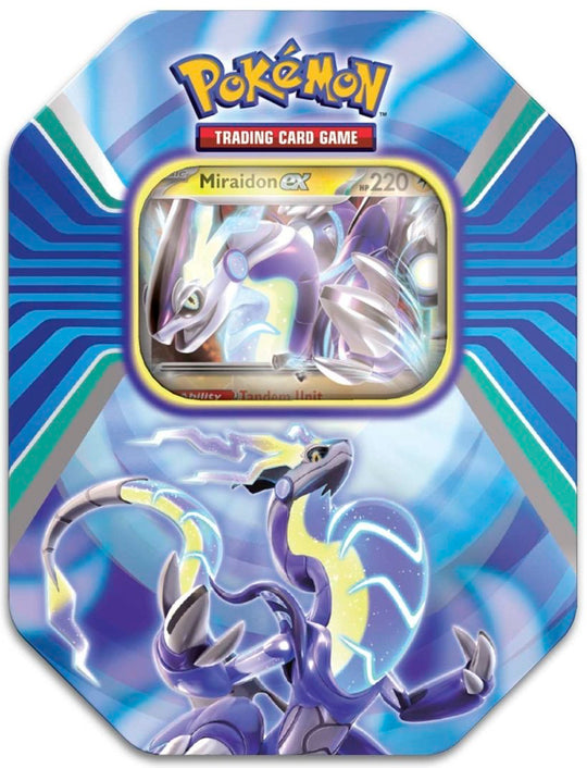 Pokémon TCG: Paldea Legends Tin (Miraidon ex)