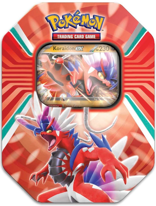 Pokémon TCG: Paldea Legends Tin (Koraidon ex)