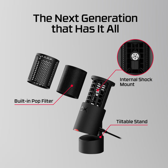 HyperX SoloCast 2 – USB Microphone