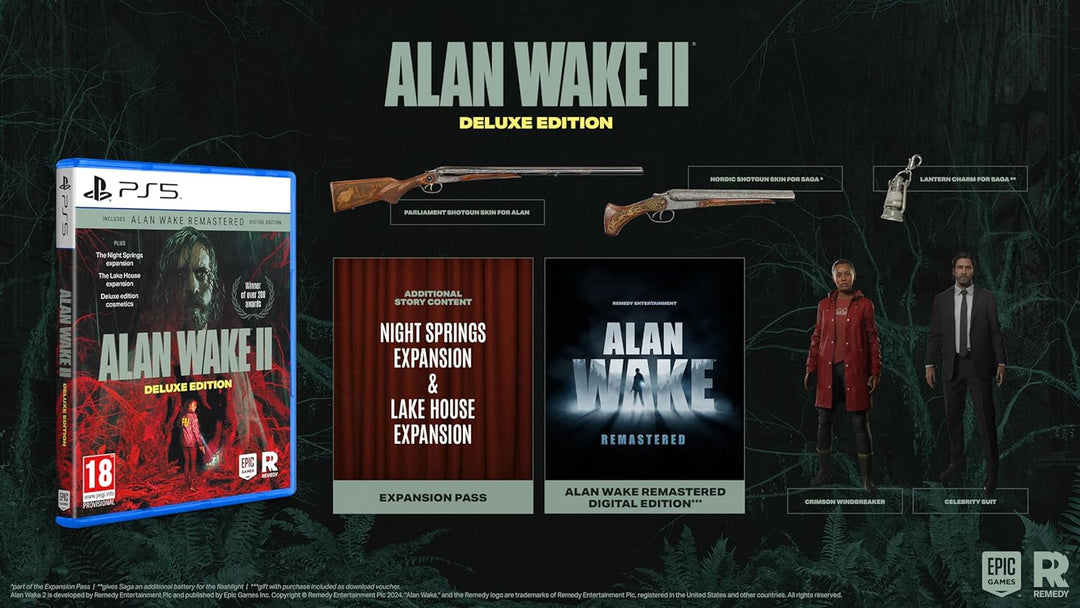 Alan Wake 2: Deluxe Edition (PlayStation 5)