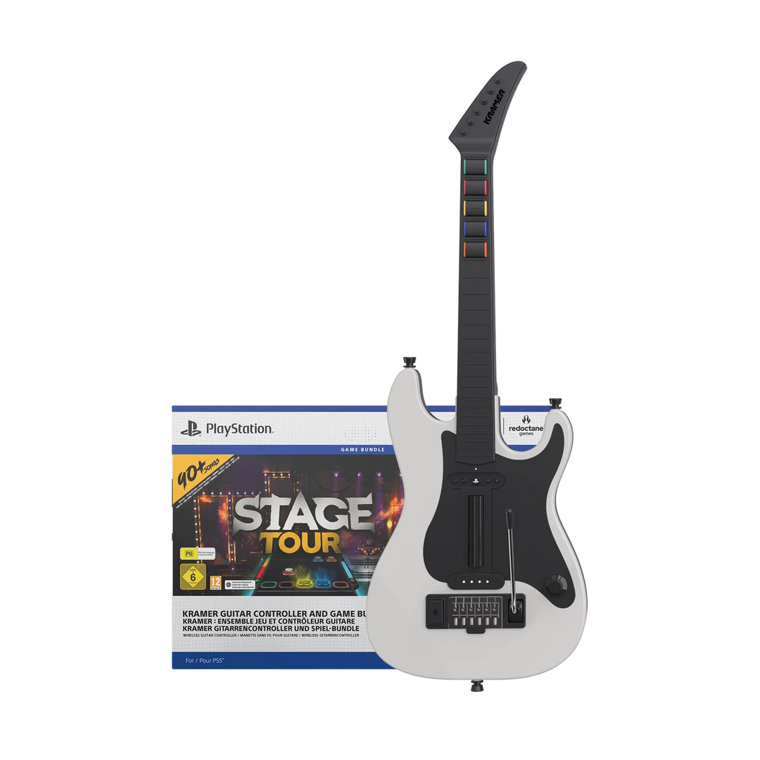 Stage Tour Game + Kramer Wireless Guitar Controller Bundle (PlayStation 5)