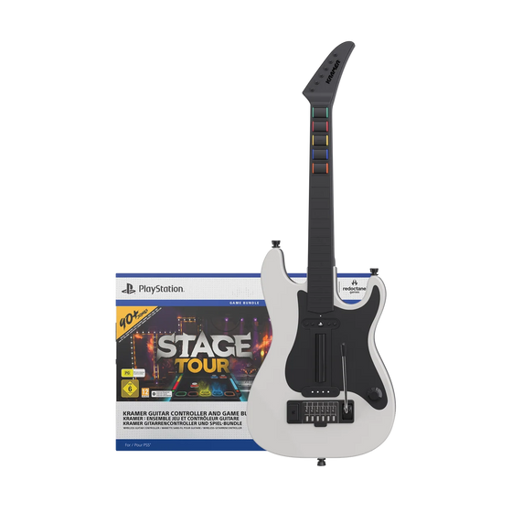Stage Tour Game + Kramer Wireless Guitar Controller Bundle (PlayStation 5)