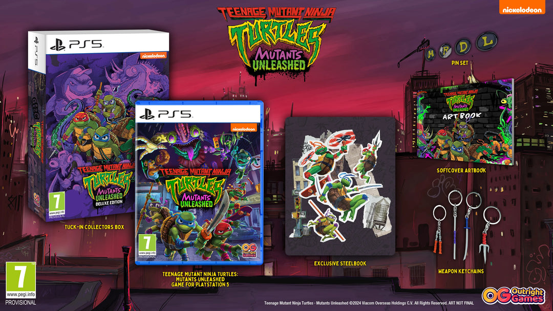 TMNT Mutants Unleashed: Deluxe Edition (PlayStation 5)