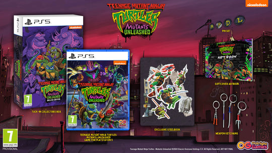 TMNT Mutants Unleashed: Deluxe Edition (PlayStation 5)