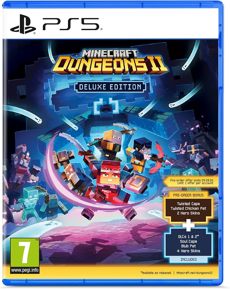 Minecraft Dungeons II Deluxe Edition (PlayStation 5)