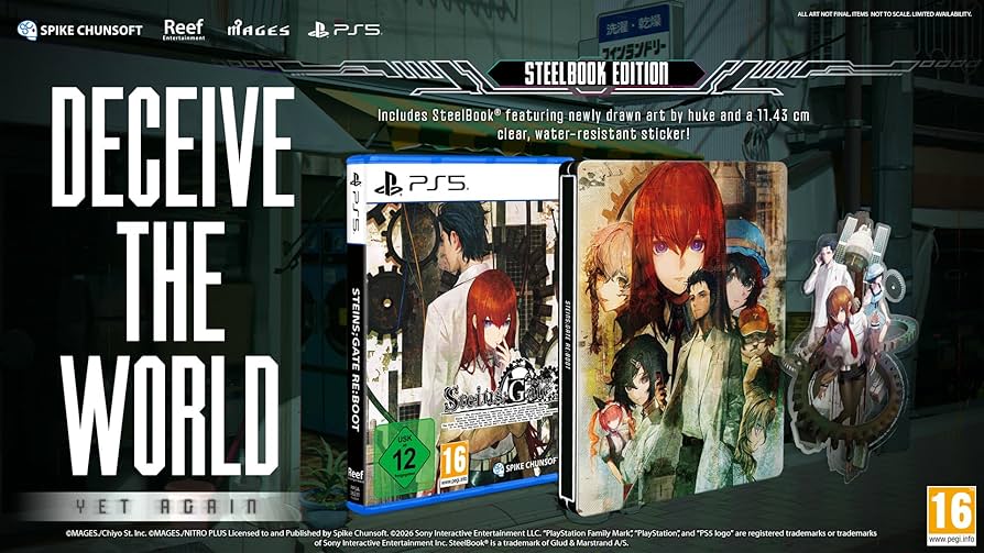 STEINS;GATE RE:BOOT - Steelbook Edition (PlayStation 5)