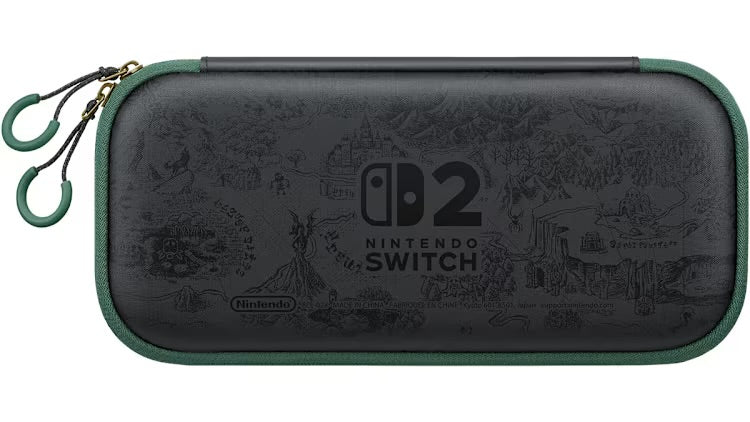 Nintendo Switch 2 Carrying Case &amp; Screen Protector –The Legend of Zelda – 40th Anniversary Edition