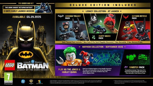 Lego Batman: Legacy of the Dark Knight Deluxe Edition (Switch 2)