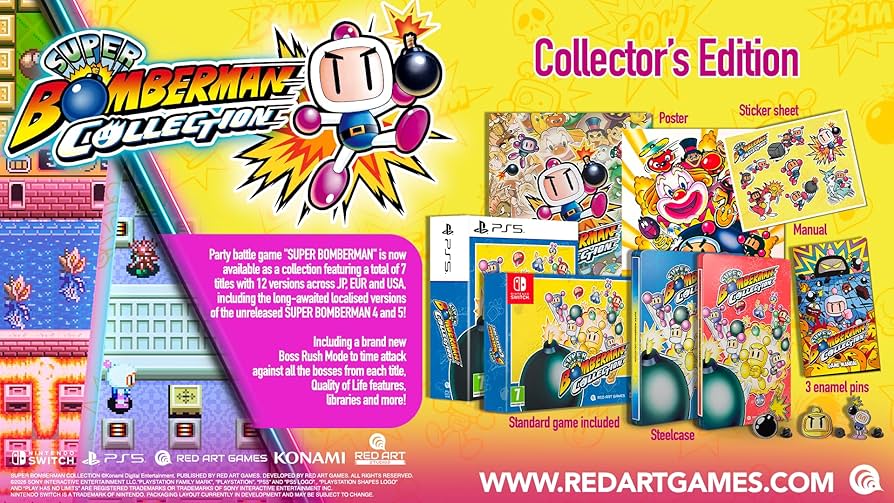 Super Bomberman Collection: Collector’s Edition