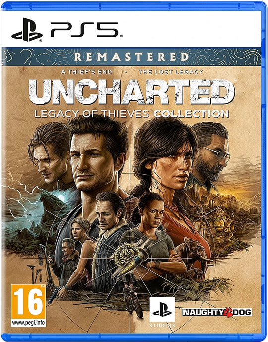 Uncharted: Legacy of Thieves Collection (PlayStation 5)