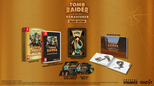 Tomb Raider I-III Remastered: Deluxe Edition
