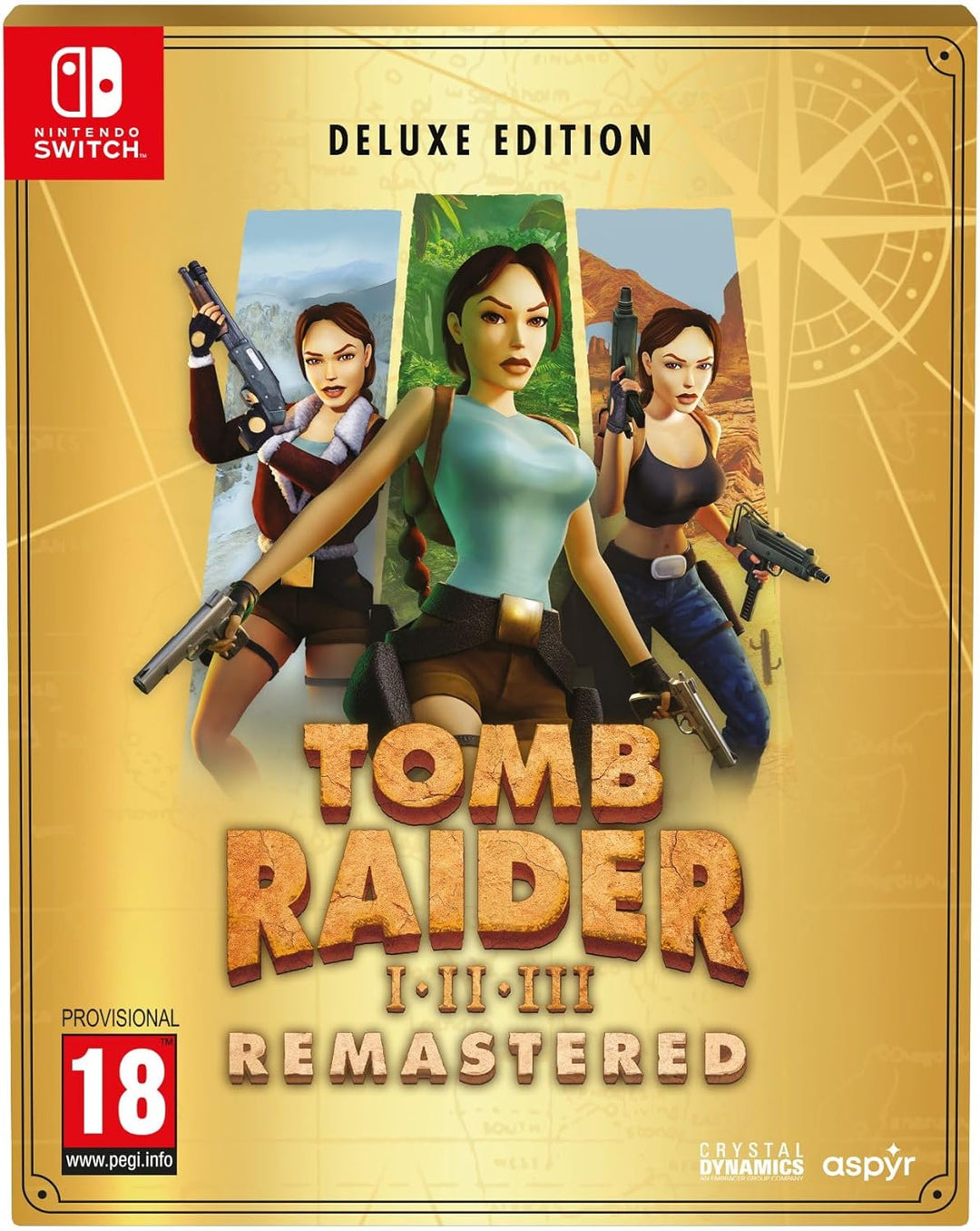 Tomb Raider I-III Remastered: Deluxe Edition
