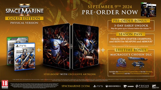 Warhammer 40K: Space Marine II - Gold Edition (Xbox Series X)
