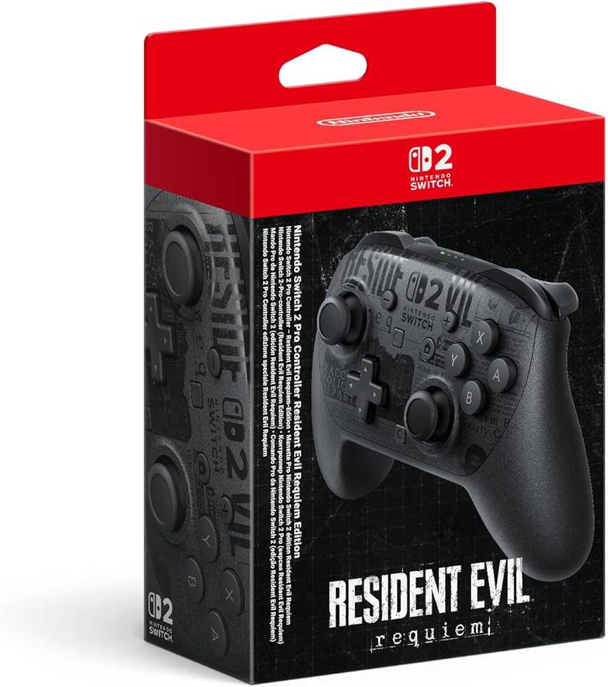 Switch 2 - Pro Controller - Resident Evil Requiem Edition