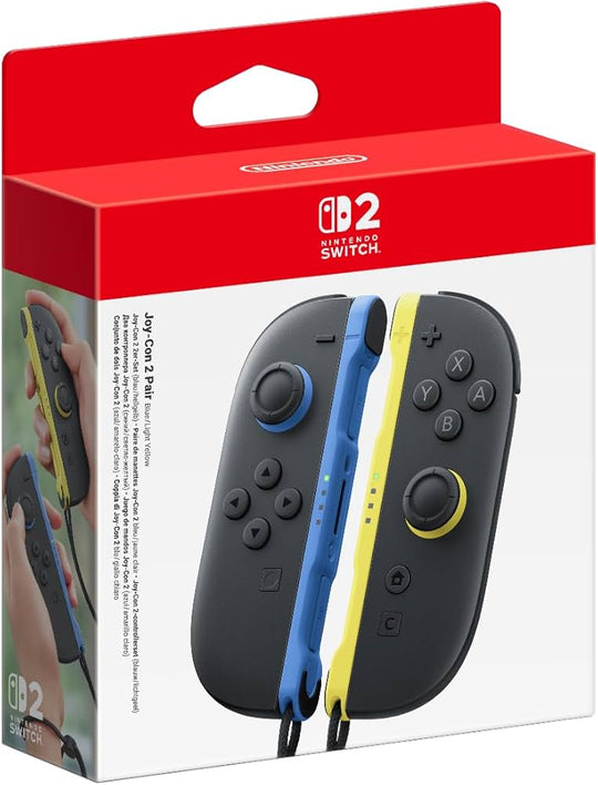 Switch Joy-Con 2 Bar: Glas/Melyn Golau