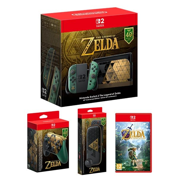 The Legend of Zelda 40th Anniversary Edition Gaming Bundle