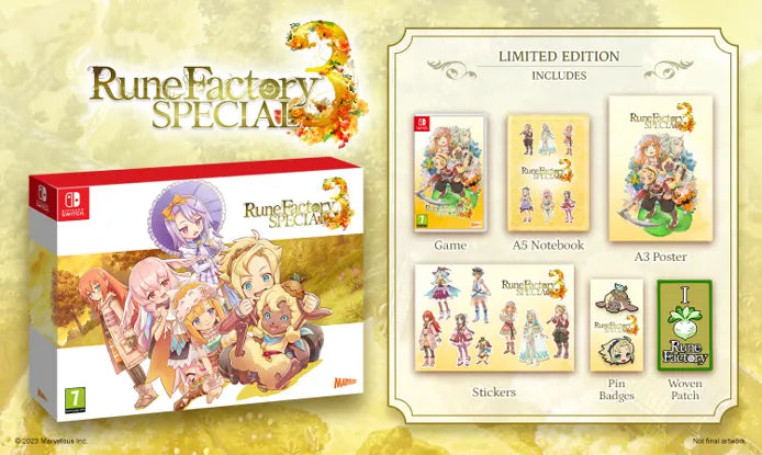 Rune Factory 3 SPECIAL Limited Edition