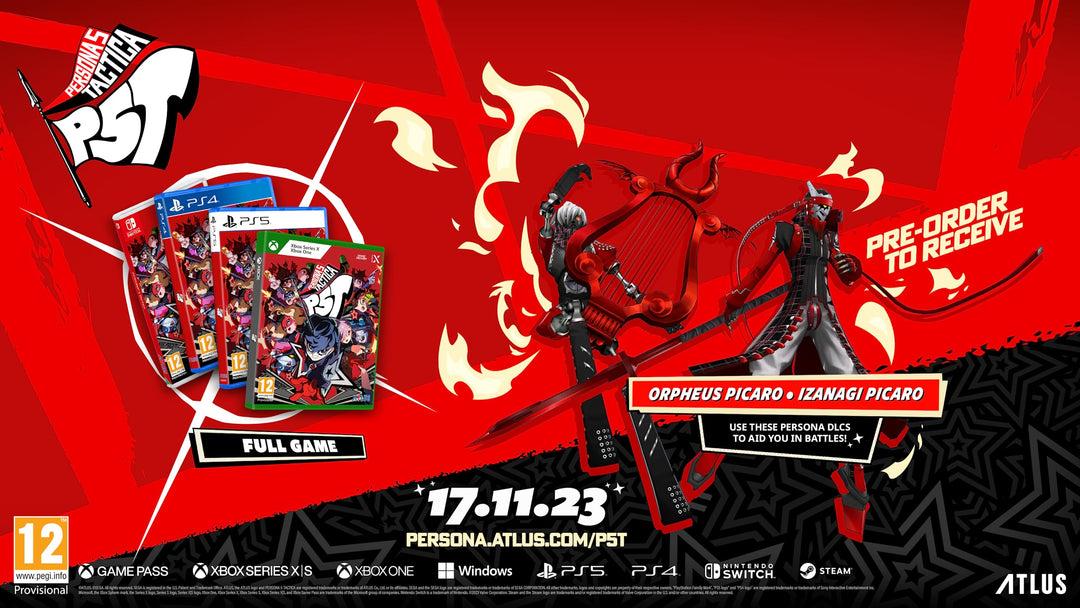 Persona 5 Tactica (PlayStation 5)