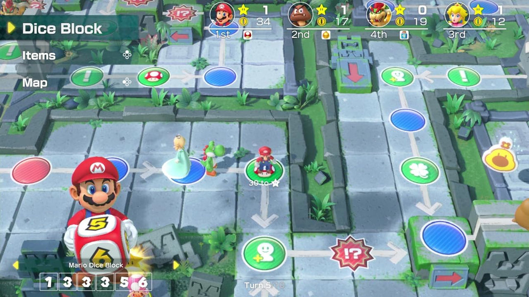 Super Mario Party + JoyCon Pastel Purple &amp; Green