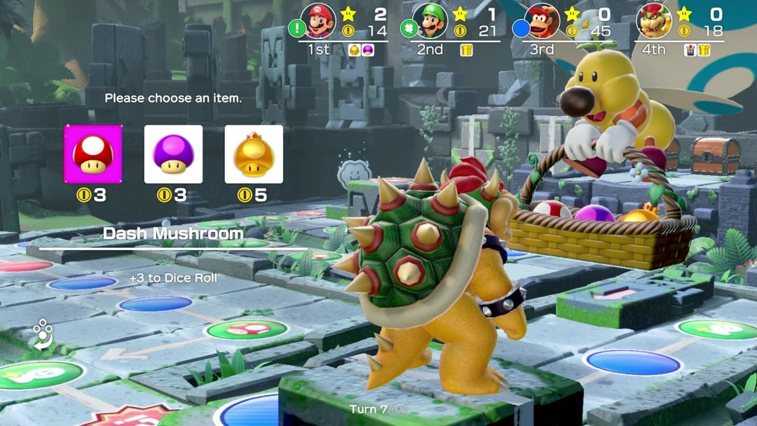 Super Mario Party + JoyCon Pastel Purple &amp; Green