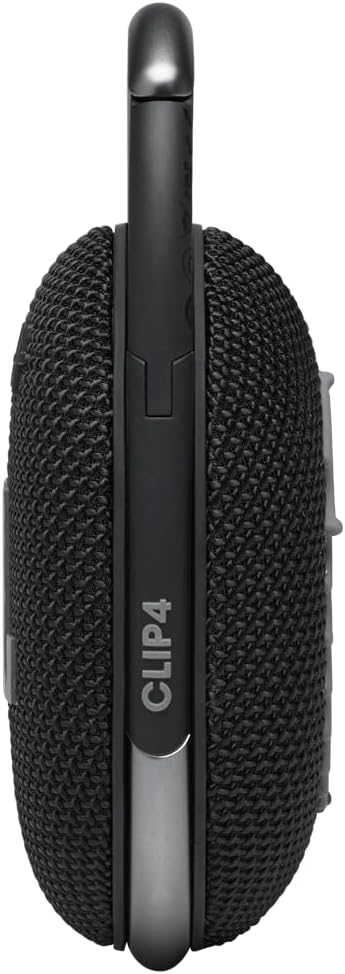 JBL Clip 4 Portable Bluetooth Speaker - Black