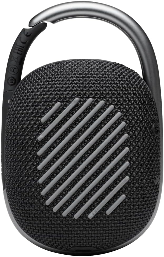 JBL Clip 4 Portable Bluetooth Speaker - Black