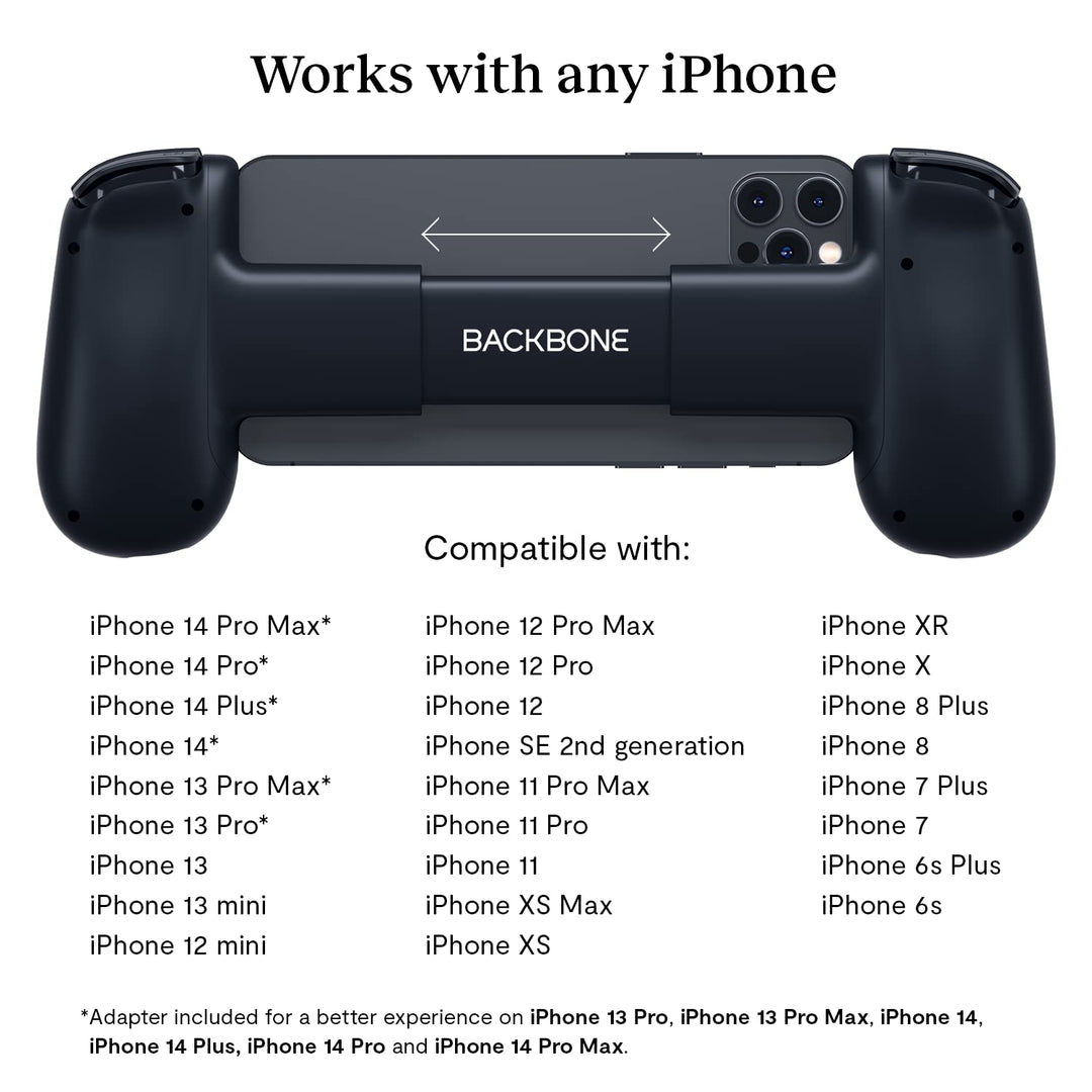 Backbone One Mobile Gaming Controller for iPhone (Xbox Series X)
