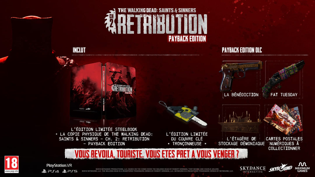 The Walking Dead: Saints and Sinners Chapter 2 - Retribution - Payback Edition (PlayStation 4)