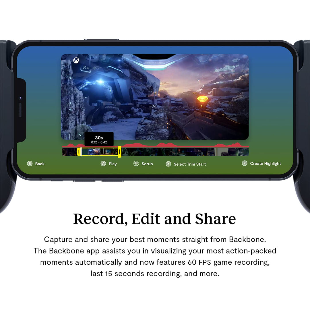 Backbone One Mobile Gaming Controller for iPhone (Xbox Series X)