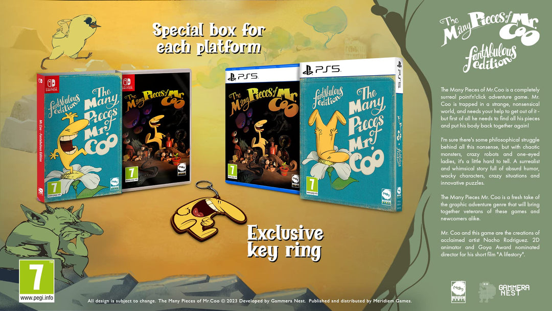 The Many Pieces of Mr.Coo: Fantabulous Edition