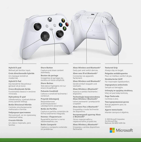 Xbox Series X|S Wireless Controller – Robot White