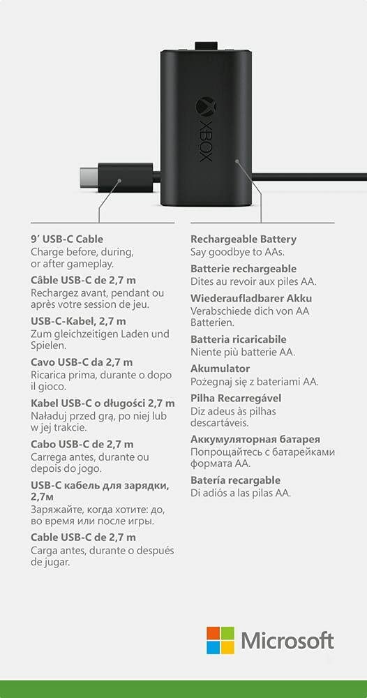 Xbox Series X|S Play and Charge Kit