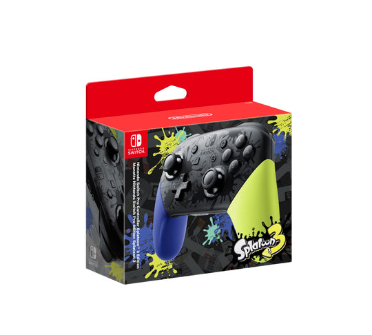Switch Pro Controller Splatoon 3 Edition